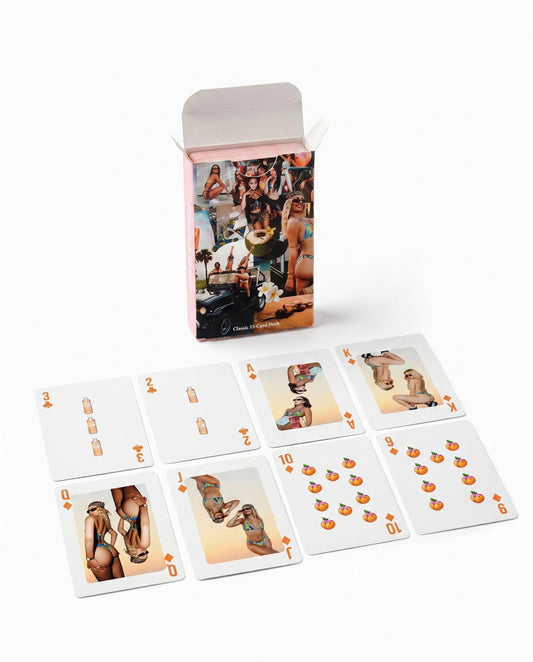 Vitamin Well X Peachys Wear playing cards