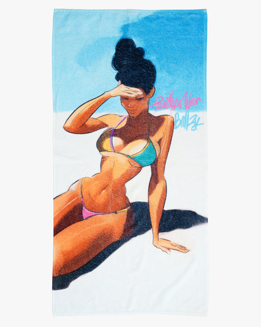 Peachys Wear x Ballzy towel
